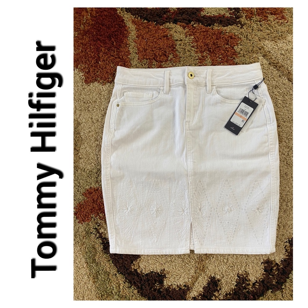 🆕 Tommy Hilfiger denim skirt Size 2